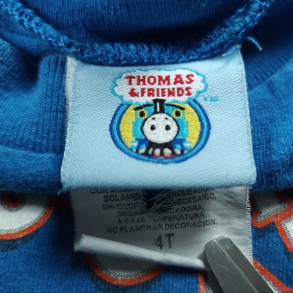 Thomas & Friends Thomas The Train Graphic T-shirt Sz 4T - Picture 3 of 5